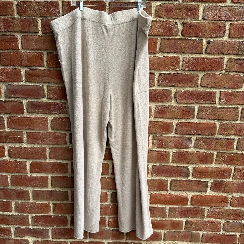 Barefoot Dreams Women's CozyChic Ultra Lite Wide Leg Pull-on Pant Sahara 3X NWT - Picture 5 of 7